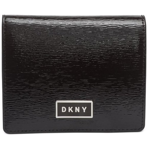 Dkny Bags Dkny Gigi Leather Flat Wallet Poshmark
